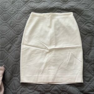 Express White Pencil Skirt